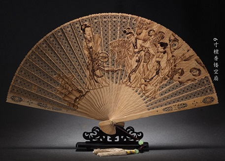 折扇,宮扇,紅木折扇,紫檀扇,竹扇